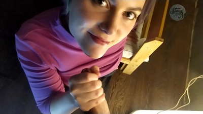 عام روسي گهر فحش هڪ ڊڪ پلاٽ ۽ سٺي گہرے گلپ سان